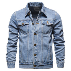 Stylish Denim Jacket for Men - Perfect for Casual and Outdoor Wear