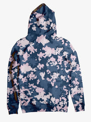 Blue and Pink Camouflage Hoodie