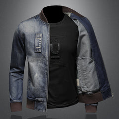 Stylish Denim Jacket For Men - Perfect For Casual And Outdoor Wear