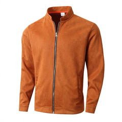 Stylish Men's Zip-Up Jacket for Casual and Formal Wear