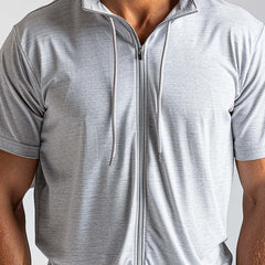 Men's Solid Color Simple Sports T-Shirt MTA1868C6P