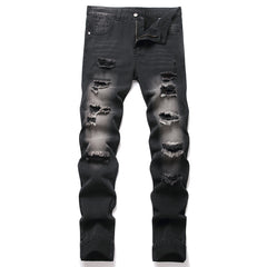 Distressed Ripped Jeans For Men - Fashionable And Stylish Denim Trousers