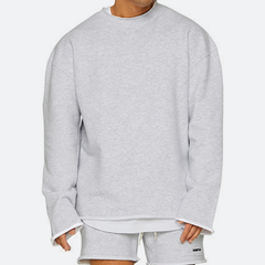 Men's Round Neck Loose Fit Casual Sweatshirt 16815807Z