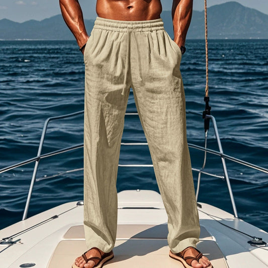 Men's Casual Loose-Fit Trousers for Summer Outdoors
