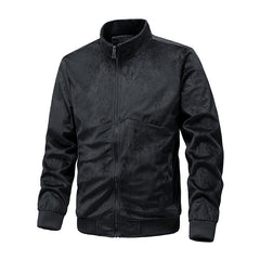 Men's Stylish Stand Collar Jacket - Perfect for Casual and Outdoor Adventures