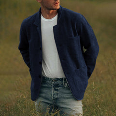 Stylish Men's Casual Jacket for Outdoor Adventures
