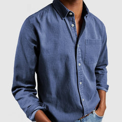 Stylish Casual Button-Up Shirt for Men - Perfect for Everyday Wear