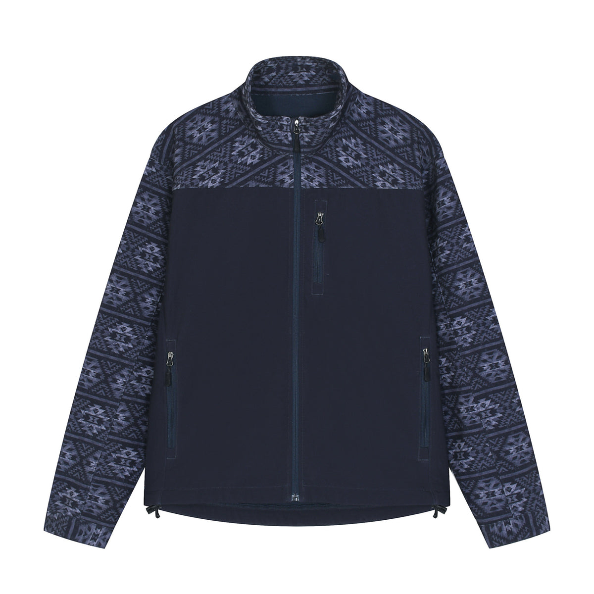 Stylish Patterned Jacket for Men - Perfect for Casual and Outdoor Activities