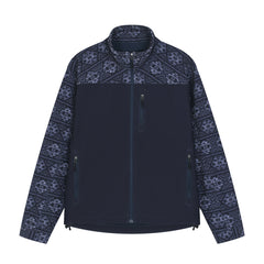 Stylish Patterned Jacket for Men - Perfect for Casual and Outdoor Activities