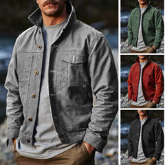 Versatile Men's Jacket for Outdoor Adventures