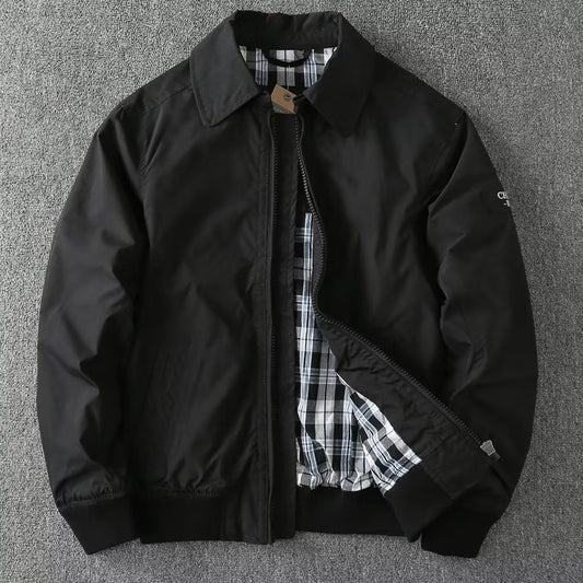 Men's Stylish Bomber Jacket - Perfect For Casual And Outdoor Activities