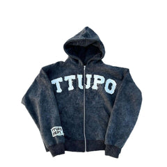 Stylish Hooded Sweatshirt with Bold Lettering for Casual Wear