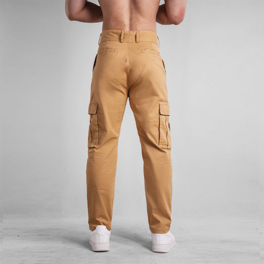 Men's Cargo Pants with Multiple Pockets and Stylish Design