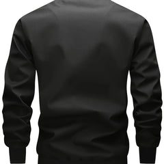 Military-Style Utility Jacket with Adjustable Shoulder Straps