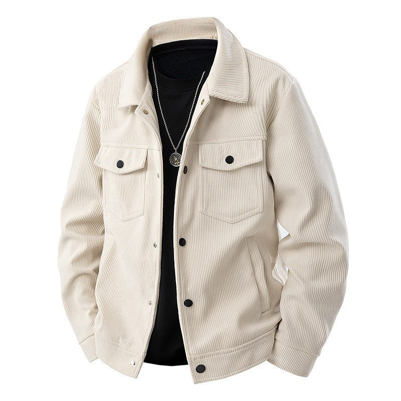 Stylish Corduroy Jacket for Men - Perfect for Casual and Outdoor Wear