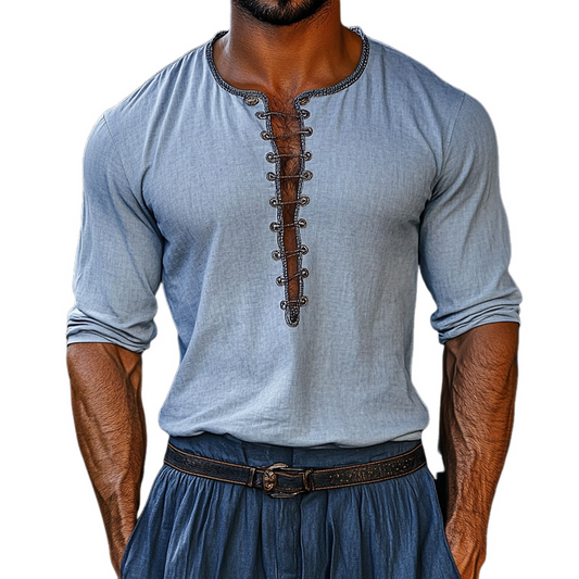 Men's Casual Round Neck Short Sleeve T-Shirt MTA0362D9X