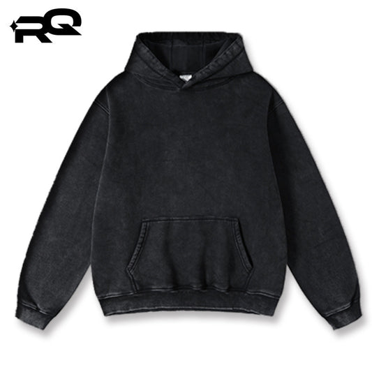 Vintage Wash Unisex Hoodie - Perfect for Spring and Summer Casual Wear
