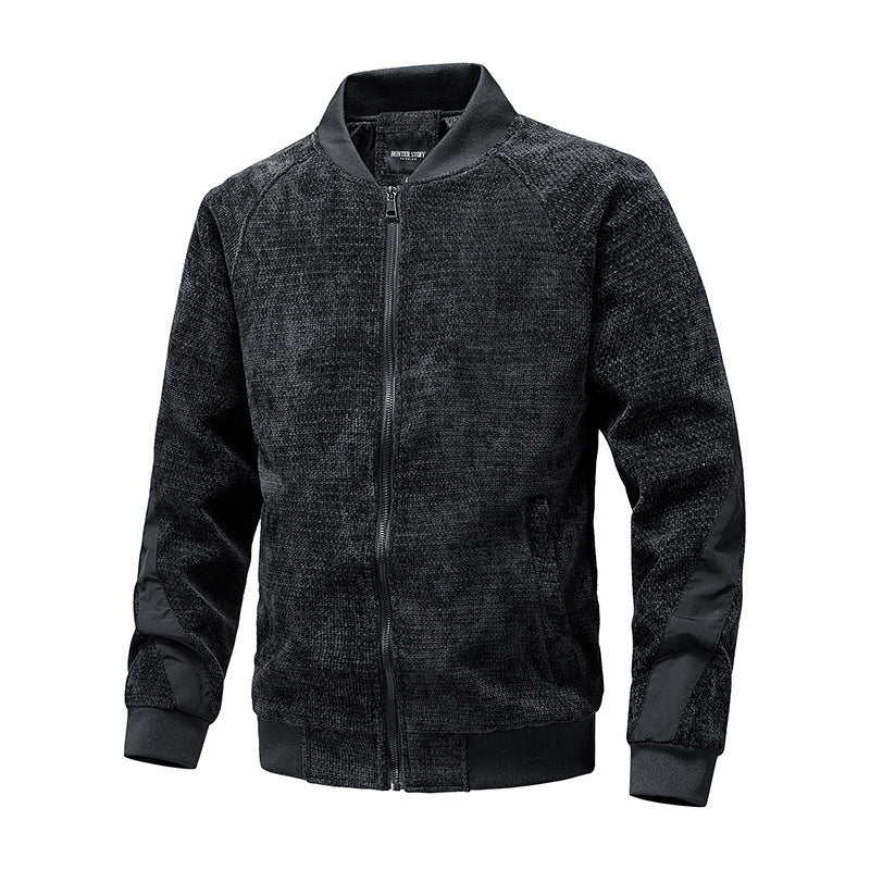 Men's Stylish Bomber Jacket - Perfect for Casual and Outdoor Adventures