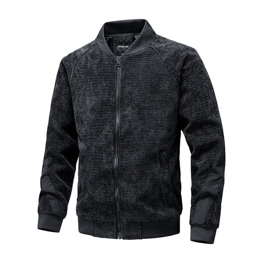 Men's Stylish Bomber Jacket - Perfect for Casual and Outdoor Adventures