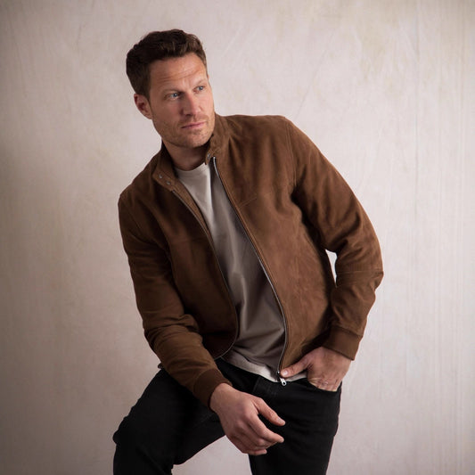 Stylish Brown Jacket for Men - Perfect for Casual and Outdoor Adventures