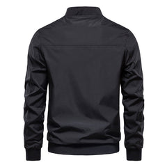 Men's Stylish Stand Collar Jacket - Perfect for Casual and Outdoor Activities