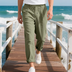 Men's Casual Drawstring Trousers - Perfect for Everyday Wear