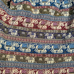 Colorful Elephant Pattern Shorts for Men - Perfect for Summer Travel and Casual Wear