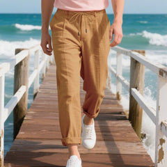 Men's Casual Drawstring Trousers - Perfect for Everyday Wear