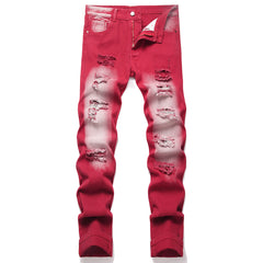 Distressed Ripped Jeans For Men - Fashionable And Stylish Denim Trousers