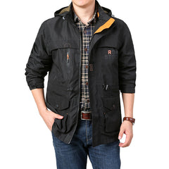 Men's Outdoor Utility Jacket - Perfect For Adventure And Casual Wear