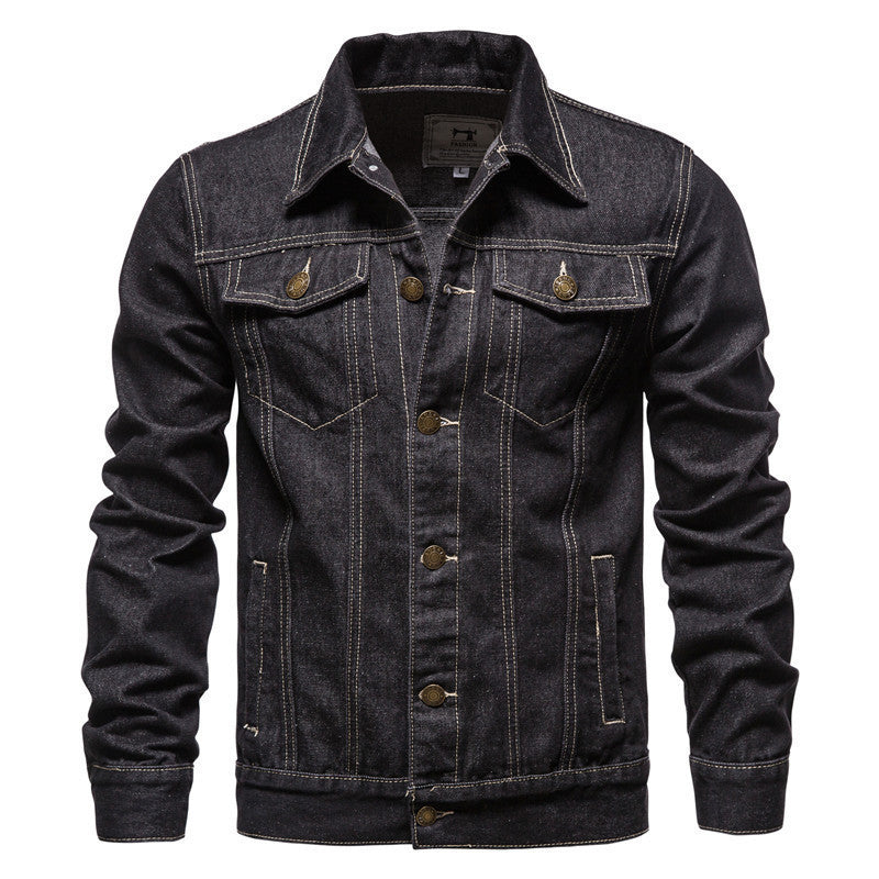 Stylish Denim Jacket for Men - Perfect for Casual and Outdoor Adventures