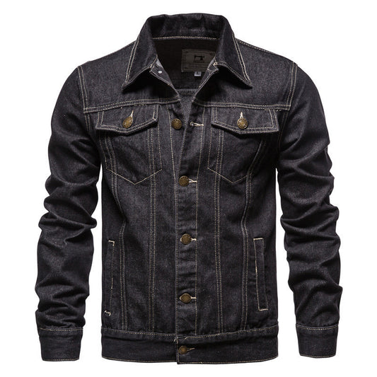Stylish Denim Jacket for Men - Perfect for Casual and Outdoor Adventures