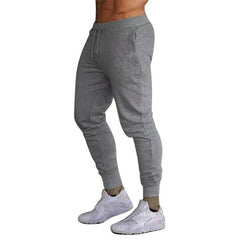 Men's Stylish Slim Fit Jogger Pants with Adjustable Waistband - Perfect for Casual and Sporty Looks