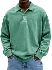 Oversized Polo Shirt with Casual Elegance for Everyday Wear