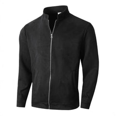 Stylish Men's Zip-Up Jacket for Casual and Formal Wear