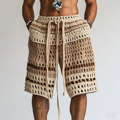 Men's Holiday Braided Beach Shorts MTA2138C6P