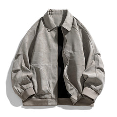 Stylish Brown Bomber Jacket for Men - Perfect for Casual and Outdoor Wear