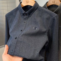 Stylish Button-Up Shirt For Men - Perfect For Casual And Formal Occasions