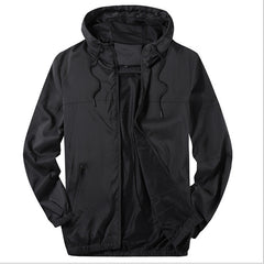 Camouflage Panel Windbreaker Jacket for Men - Perfect for Outdoor Adventures