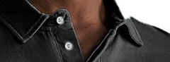 Stylish Long-Sleeve Polo Shirt For Men - Perfect For Casual And Semi-Formal Occasions