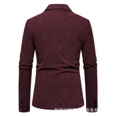 Stylish Corduroy Blazer for Men - Perfect for Casual and Formal Occasions