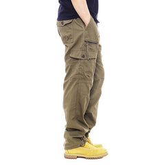 Men's Multi-Pocket Cargo Pants - Versatile and Durable for Everyday Use