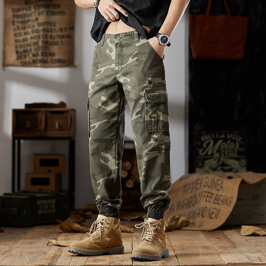 Camouflage Cargo Pants for Men - Perfect for Outdoor Adventures and Casual Wear