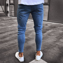 Men's Fashion Ripped Hole Jeans HH034