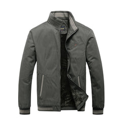 Men's Winter Warm Jacket with Faux Fur Lining - Stylish and Cozy Outerwear for Cold Weather