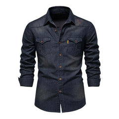 MEN'S VINTAGE DENIM SHIRT 55864663X