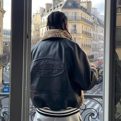 Stylish Embroidered Varsity Jacket for Men - Perfect for Casual and Sporty Looks