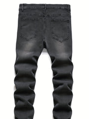 Stylish Black Skinny Jeans - Perfect for Casual and Trendy Looks