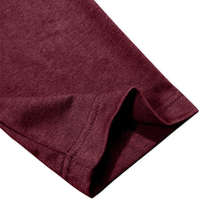 Men's Casual Cotton Blend Henley Neck Slim Fit Long Sleeve T-Shirt 76589210M