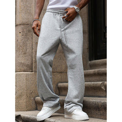Men's Casual Loose Fit Sweatpants with Drawstring Waist